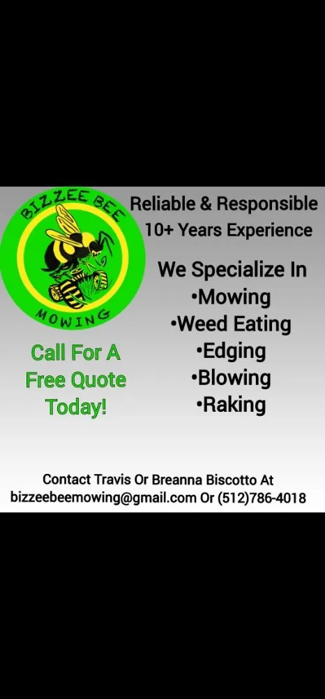 Professional landscaping services in Manor, TX by Bizzee Bee Mowing