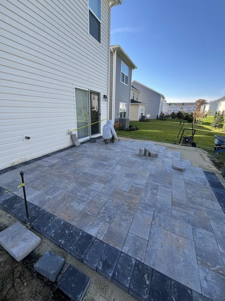 Custom outdoor landscaping for year-round maintenance in Dale City, VA by BJ Landscape