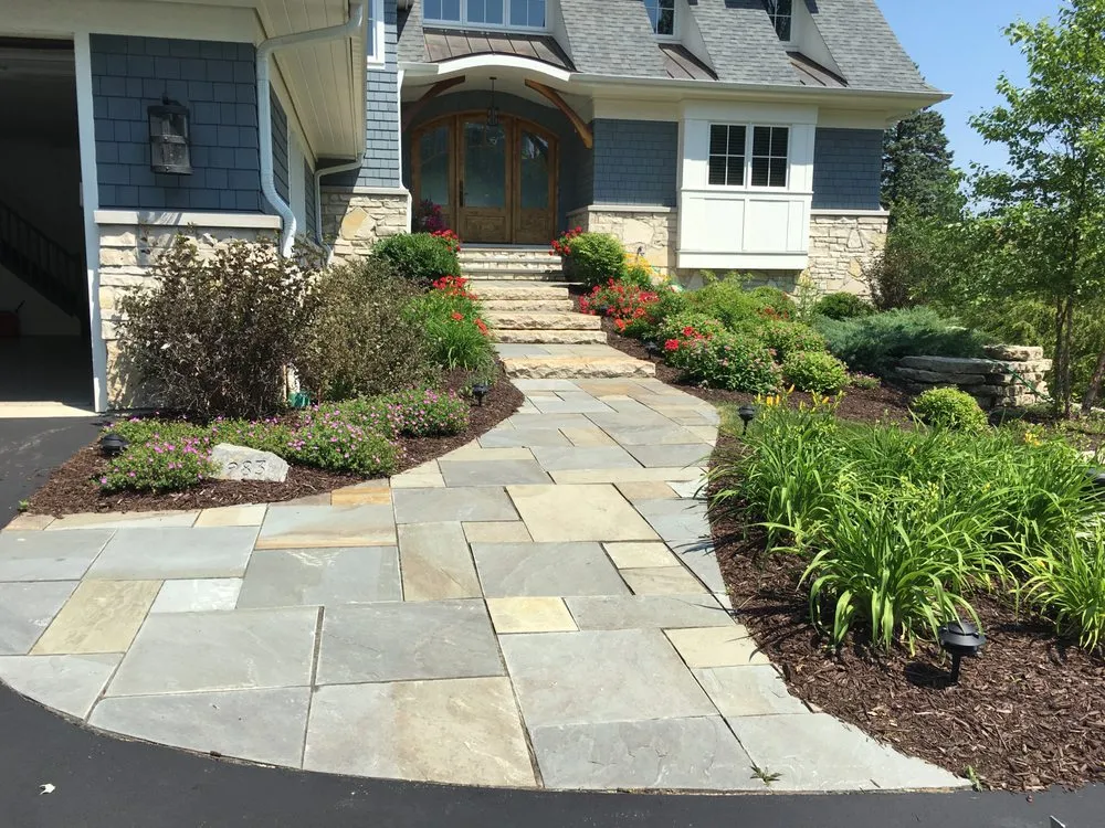 Top-rated residential landscaping with custom design across Lake Geneva, WI - B&J Tree & Landscape Service