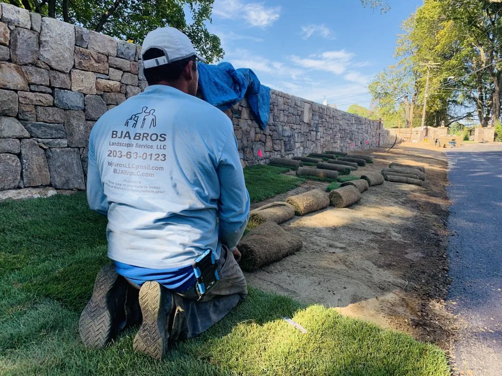Expert landscape installation experts serving Norwalk, CT - BJA Bros Landscaping Service