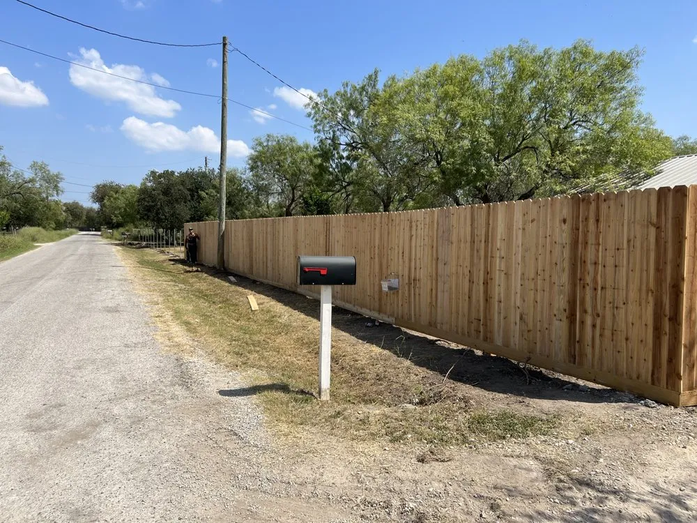 Custom yard cleanup service in Mathis, TX by BJD Lawncare Svc