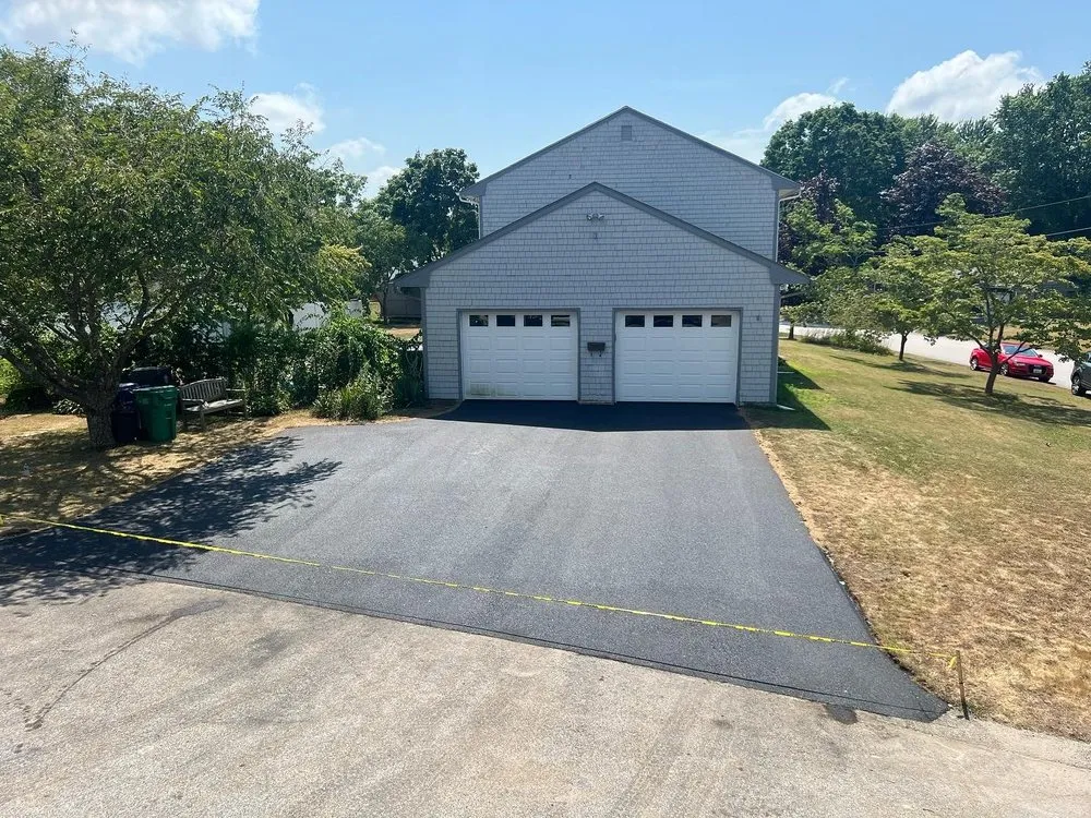 Custom landscape installation for homes in Warwick, RI by BJK Landscaping & Construction