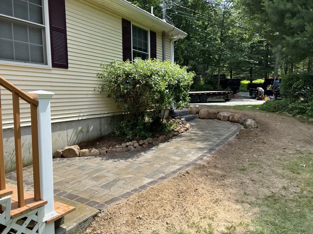 Local garden landscaping in Warwick, RI by BJK Landscaping & Construction