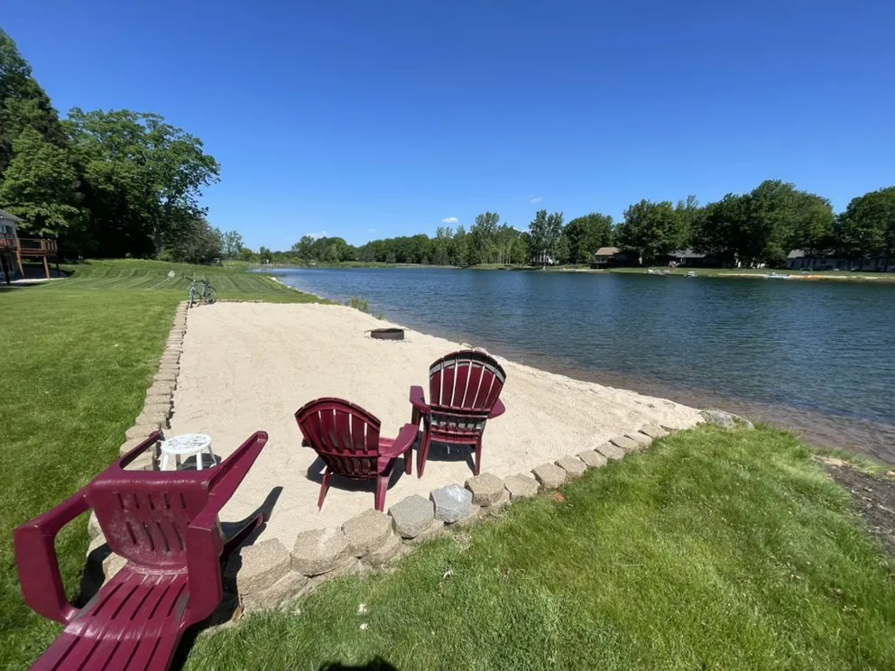 Custom garden landscaping in Morley, MI - BJ&L Lawn Service