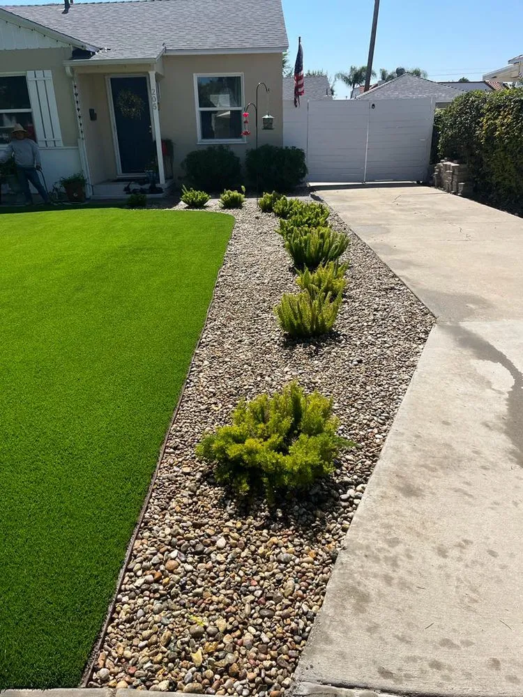 Local lawn mowing service for year-round maintenance in Walnut, CA by BJS Landscaping & Synthetics