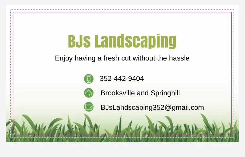 Expert yard maintenance in Brooksville, FL by BJ’s Landscaping