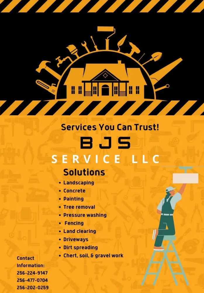 Reliable landscape design near you in Crossville, AL by BJS Services