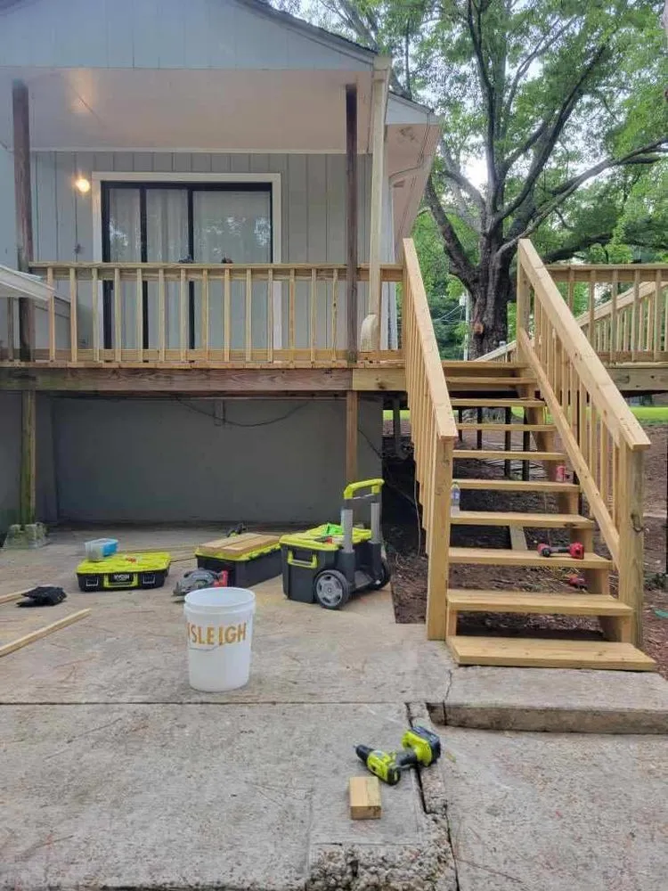 Custom residential landscaping for outdoor upgrades in Headland, AL by B&K Construction