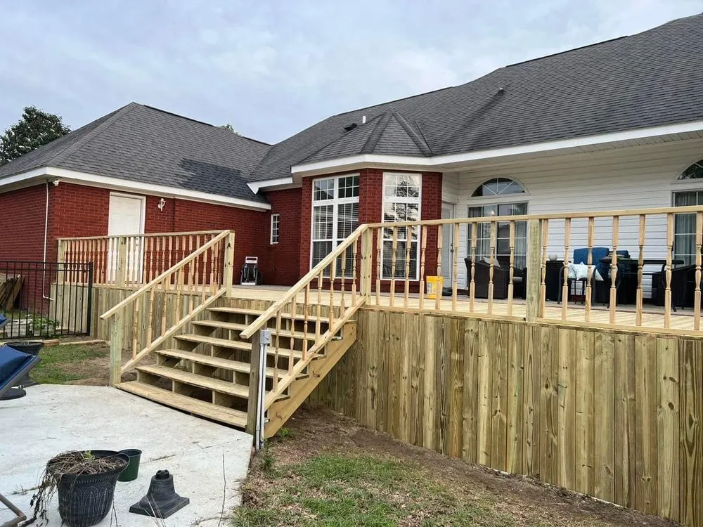 Custom yard maintenance for homes across Headland, AL - B&K Construction