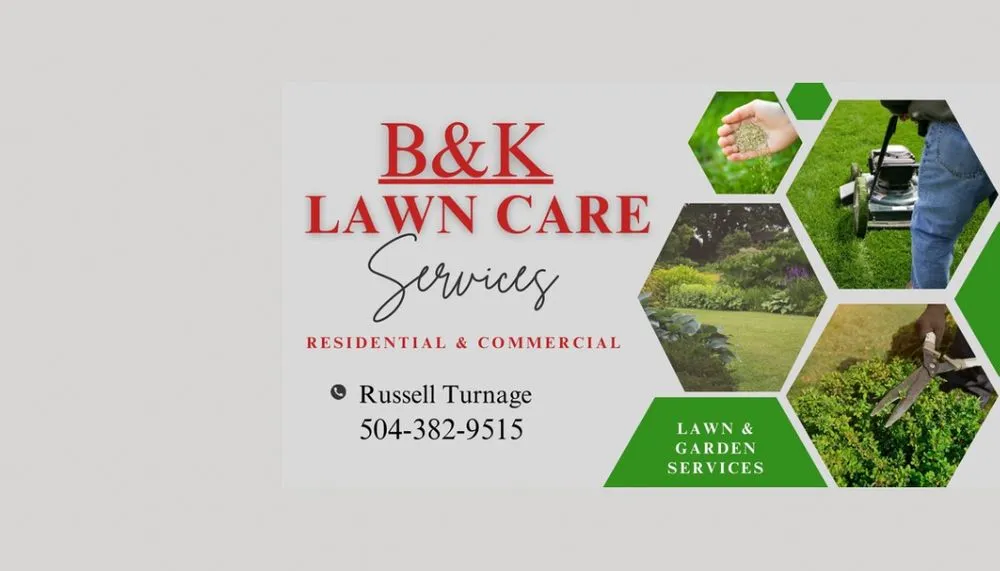 Top-rated landscaping services in Chalmette, LA by B&K Lawn Care Services