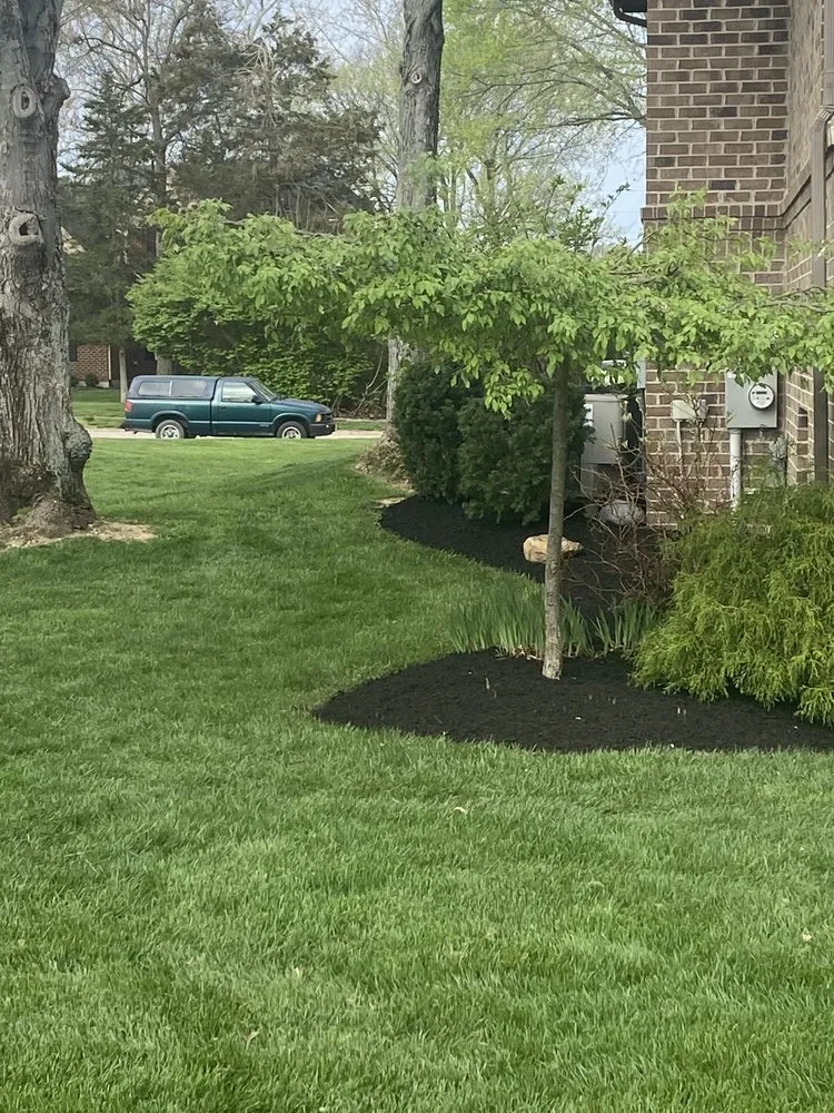 Custom landscaping services with custom design in Bellbrook, OH by BK Lawncare