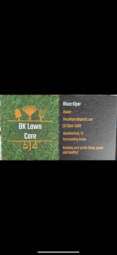 Professional garden landscaping experts serving Weatherford, TX - BK Lawncare