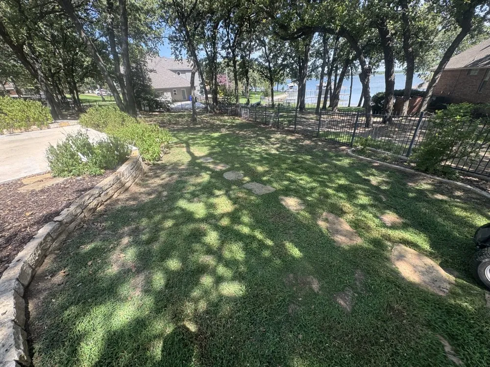 Local landscape installation for year-round maintenance in Weatherford, TX by BK Lawncare
