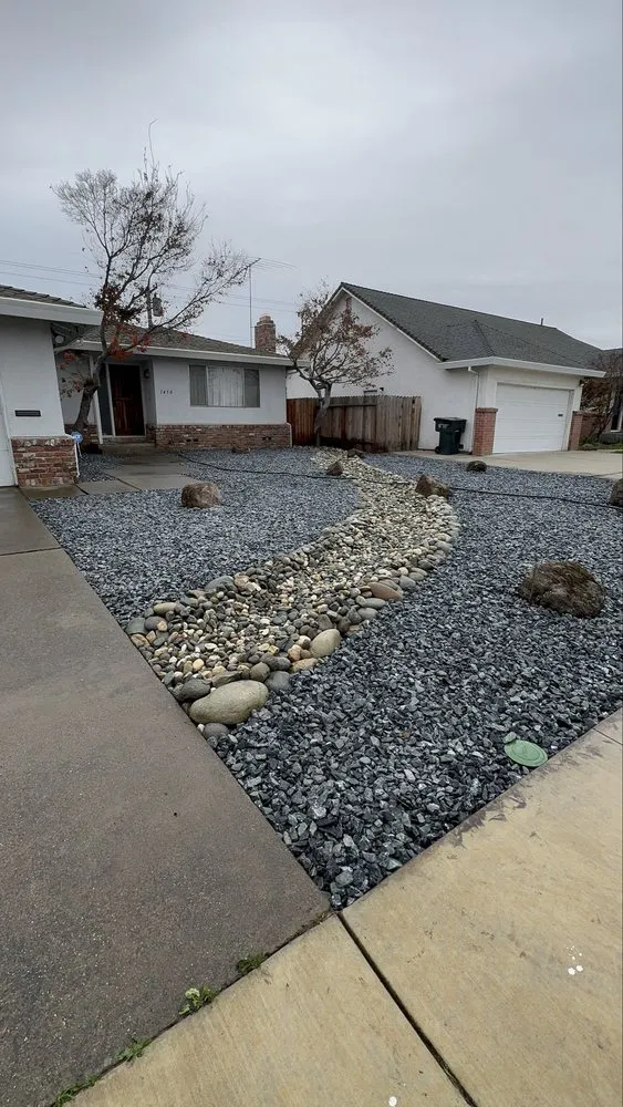 Custom yard maintenance in Granite Bay, CA by BL Landscape Creations