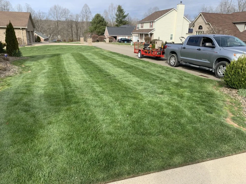 Custom landscape installation in Huntington, WV - B&L Lawn Care