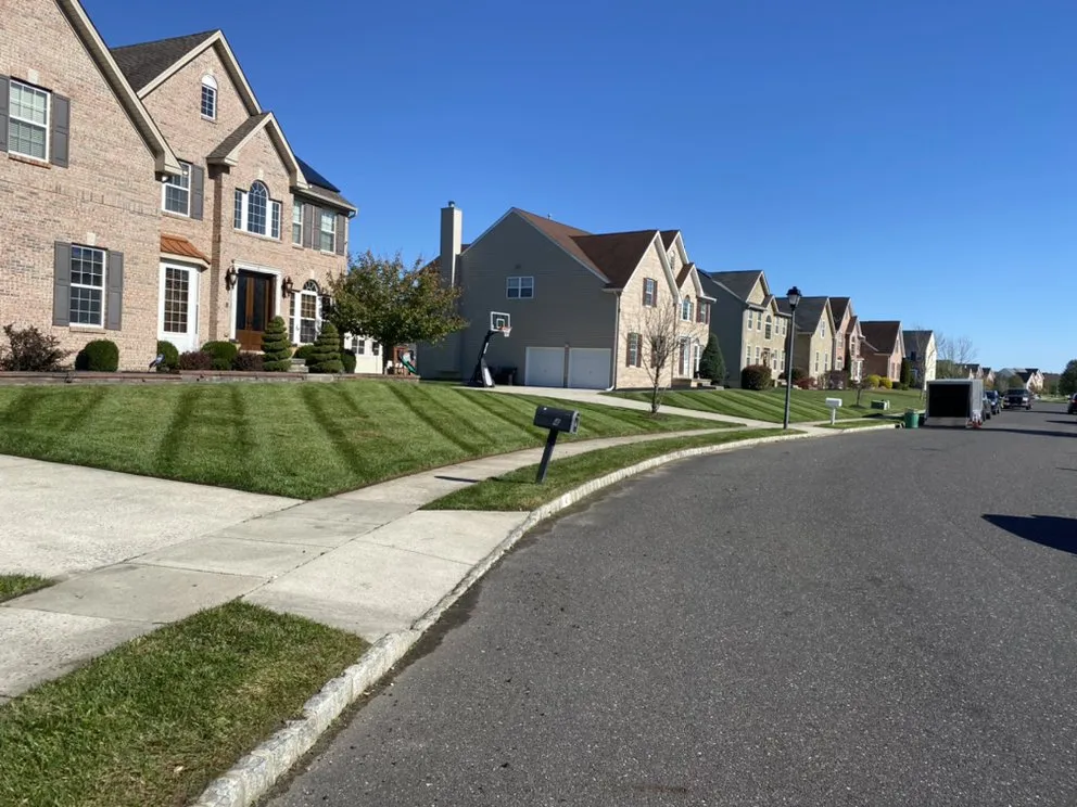 Expert residential landscaping for residential properties in Woodbury, NJ by BL Lawn Service