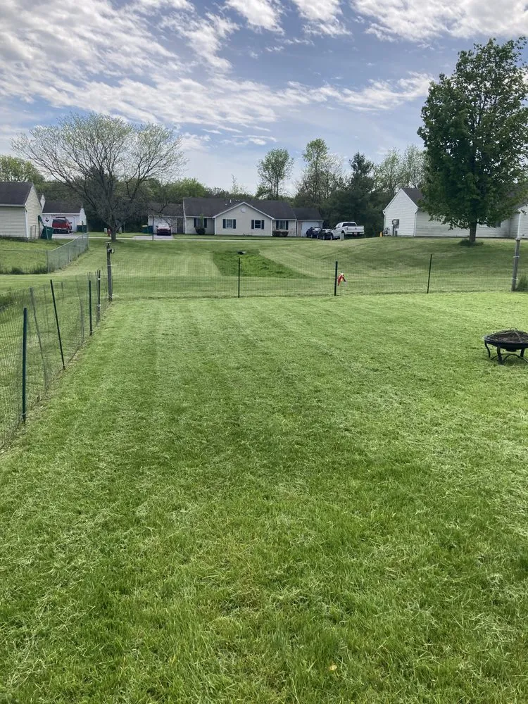 Custom outdoor landscaping in Canastota, NY by B&L lawncare & property management