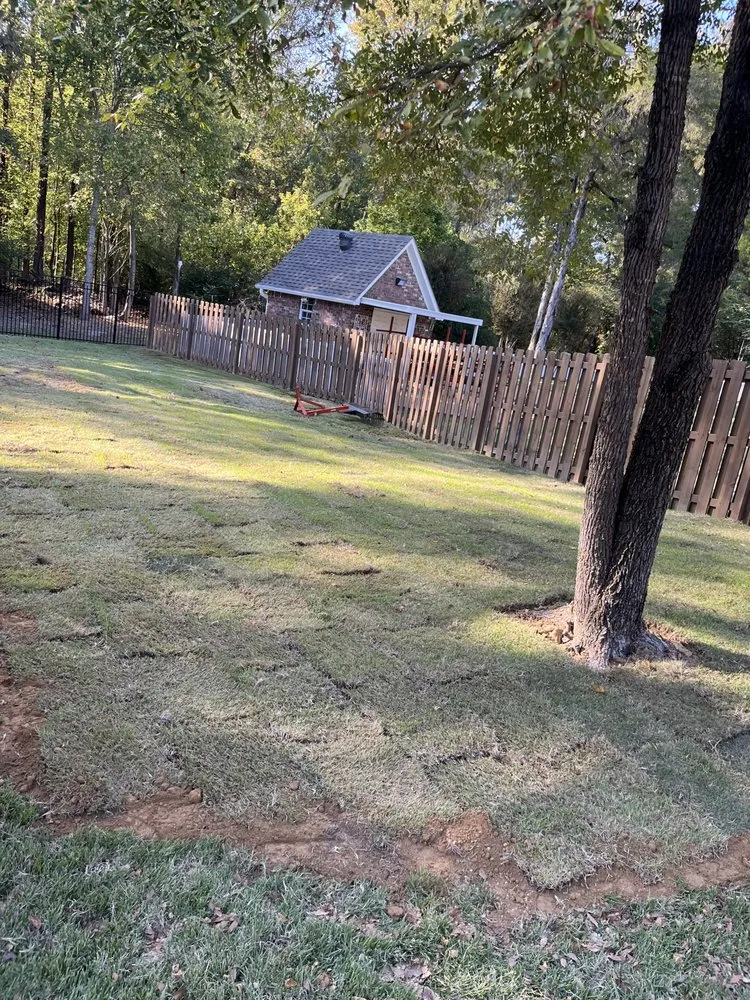 Top-rated landscape installation with custom design in Southaven, MS by B&L Management