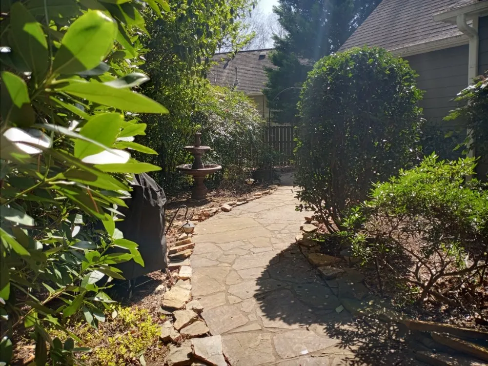 Professional residential landscaping in Rome, GA by Black & More Tree