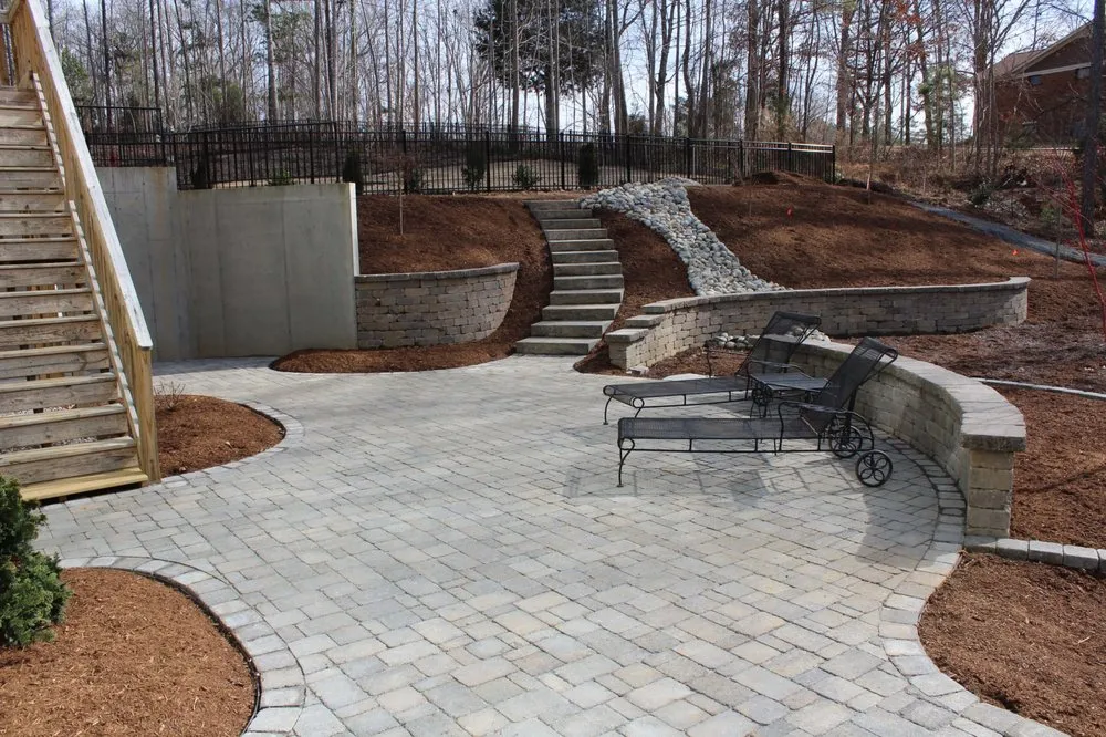 Reliable residential landscaping in Rockland, MA - Black and White