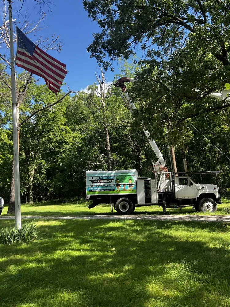 Reliable landscape installation in Broken Arrow, OK by Black Arrow Tree and Landscape