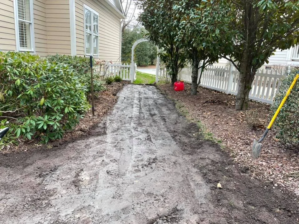 Custom landscape installation in Arden, NC - Black Bear Lawncare & Landscaping