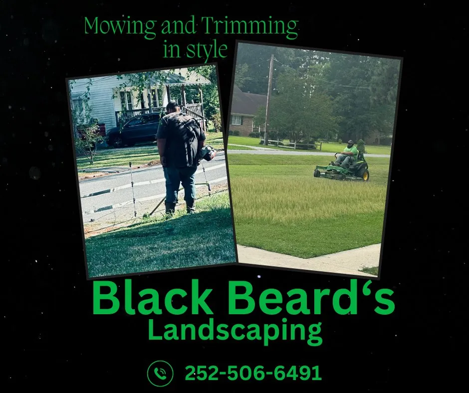 Top-rated lawn care service for beautiful yards in Elizabeth City, NC by Black Beard's Landscaping