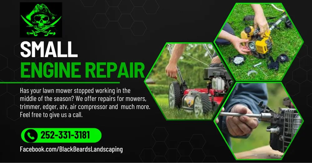 Local lawn mowing service near you in Elizabeth City, NC by Black Beard's Landscaping