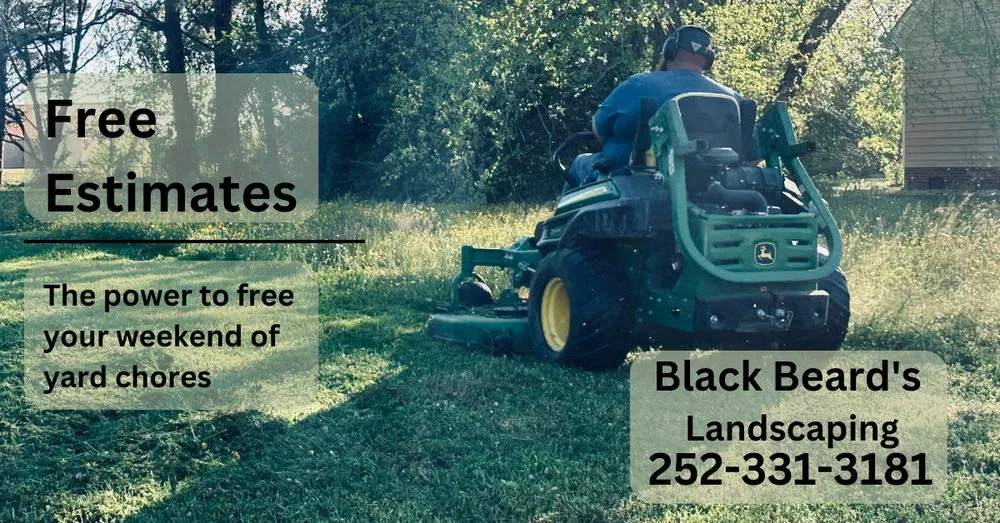 Local landscape installation near you in Elizabeth City, NC by Black Beard's Landscaping