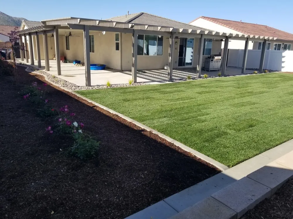 Affordable landscape installation for outdoor upgrades across Homeland, CA - Black Boot Construction