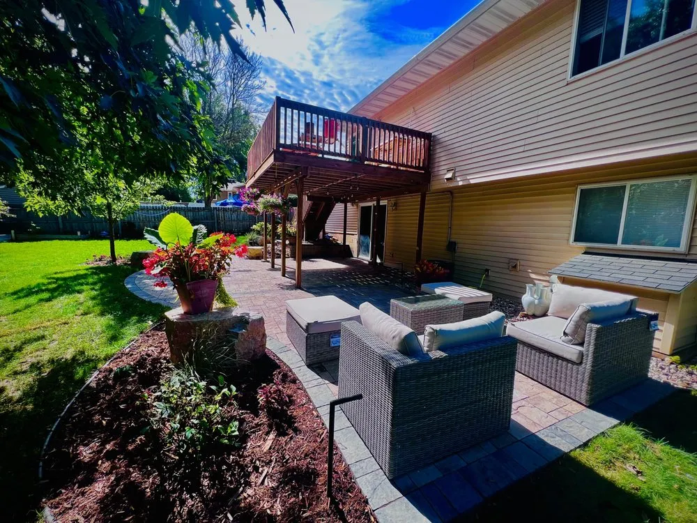 Professional lawn care service in Inver Grove Heights, MN by Black Bull Landscapes