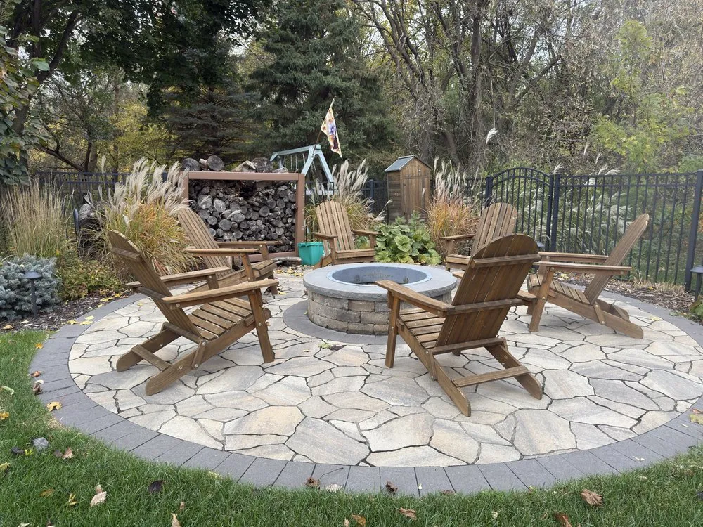 Affordable yard maintenance with custom design in Inver Grove Heights, MN by Black Bull Landscapes