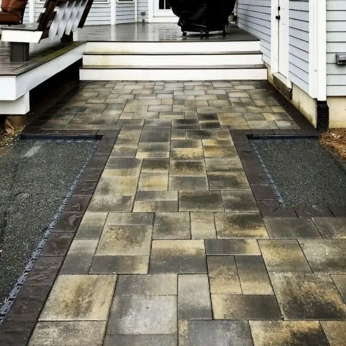 Top-rated yard cleanup service with custom design in Brockton, MA by Black Diamond
