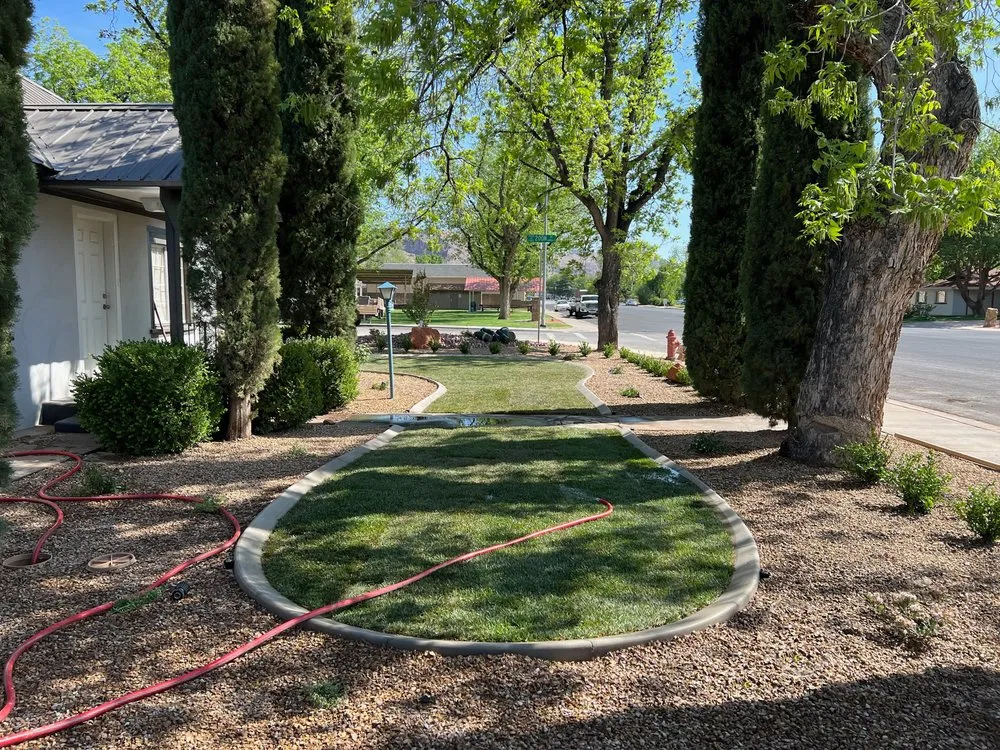 Custom residential landscaping for outdoor upgrades across La Verkin, UT - Black Diamond insight