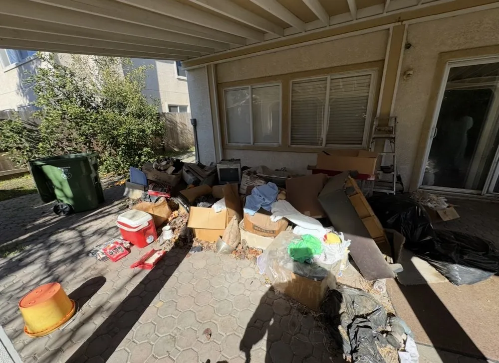 Custom yard cleanup service in Stockton, CA - Black Diamond Junk Haul