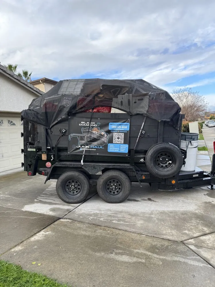 Affordable landscape installation for year-round maintenance in Stockton, CA by Black Diamond Junk Haul