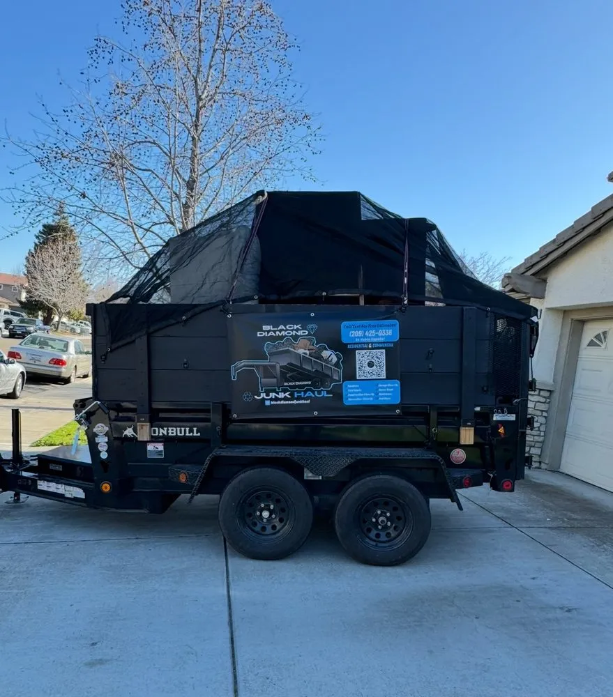 Reliable outdoor landscaping in Stockton, CA - Black Diamond Junk Haul
