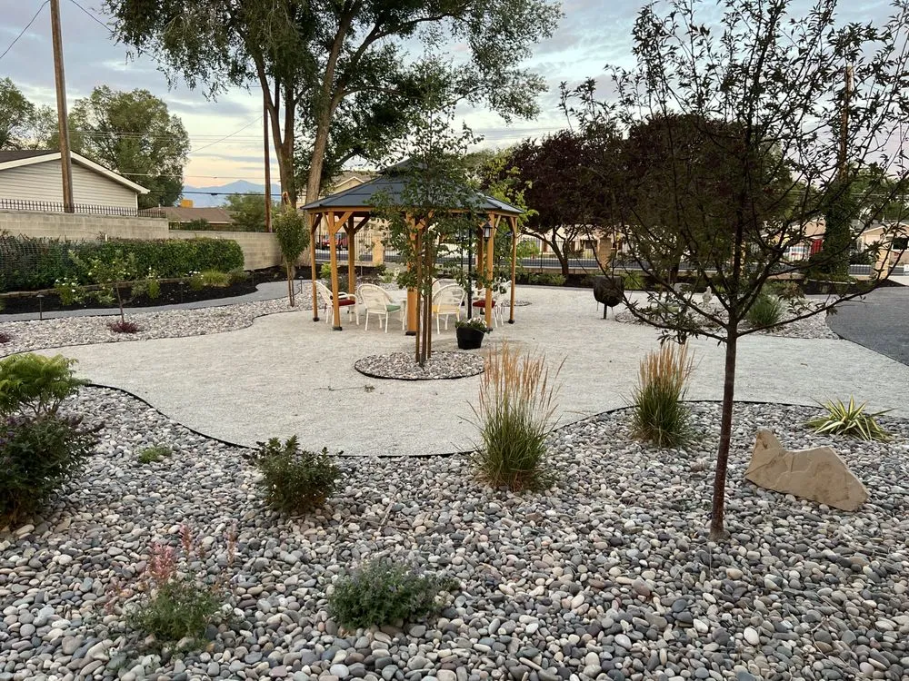 Local landscape installation in West Valley City, UT by Black Diamond Landscape and Lighting