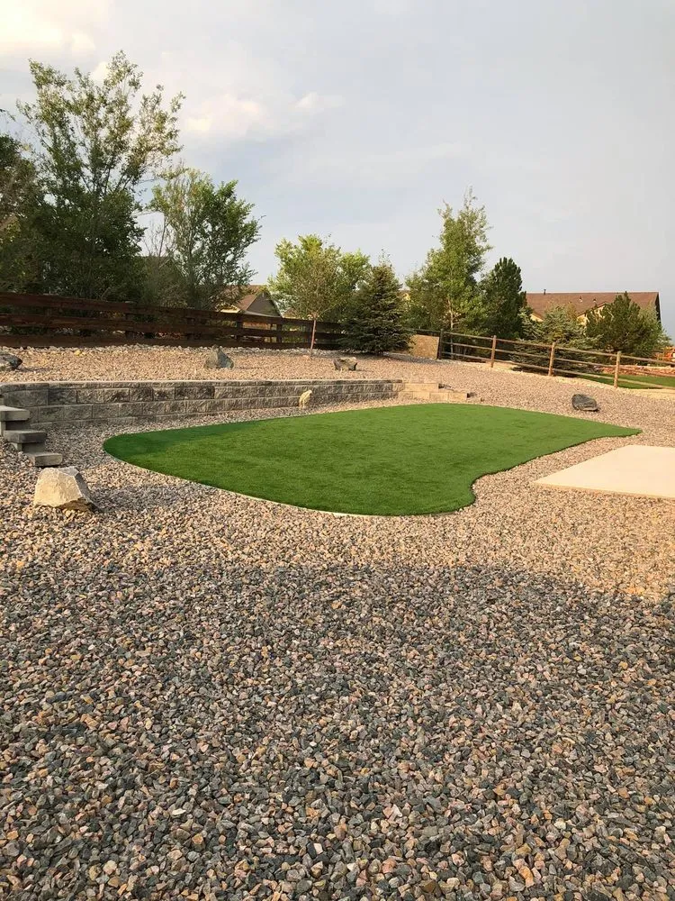 Top-rated garden landscaping for homes in Colorado Springs, CO by Black Diamond Landscapes