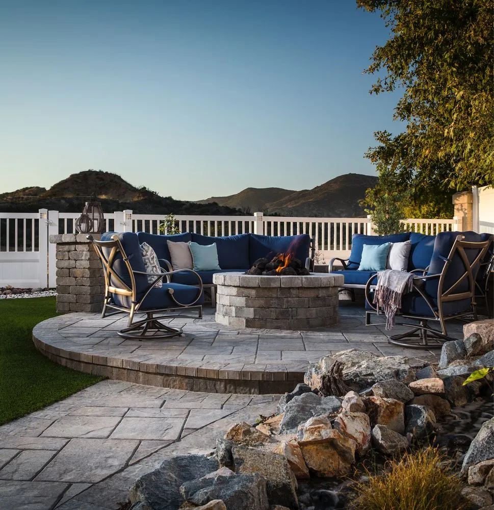 Professional garden landscaping in Pasadena, CA by Black Diamond Paver Stones & Landscape