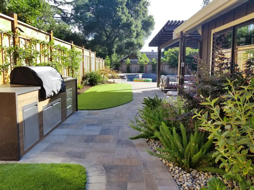 Custom lawn mowing service in Riverside, CA - Black Diamond Paver Stones & Landscape