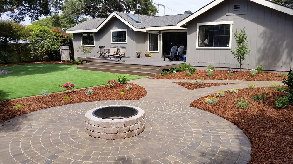 Trusted lawn care service for homes in Santa Cruz, CA by Black Diamond Paver Stones & Landscape