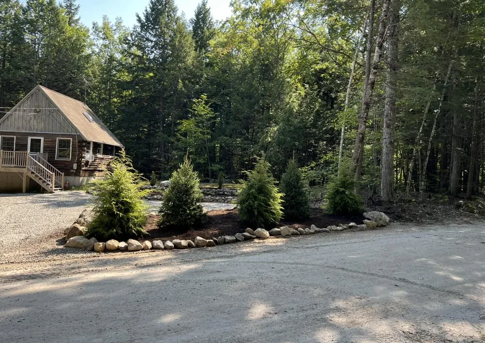 Custom residential landscaping in Waterford, ME - Black Diamond Property Maintenance