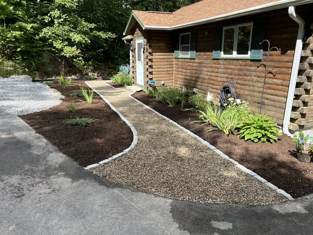 Professional landscape design near you in Waterford, ME by Black Diamond Property Maintenance
