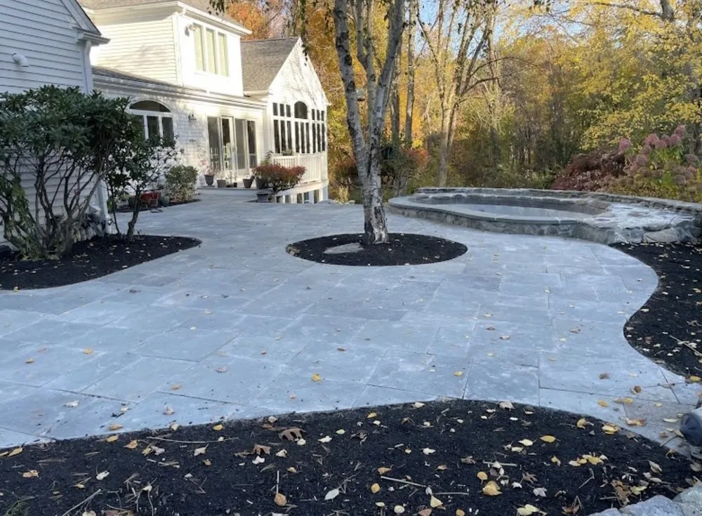 Professional residential landscaping in Waterford, ME by Black Diamond Property Maintenance