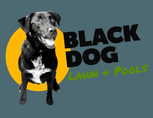 Black Dog Lawn & Pools Logo