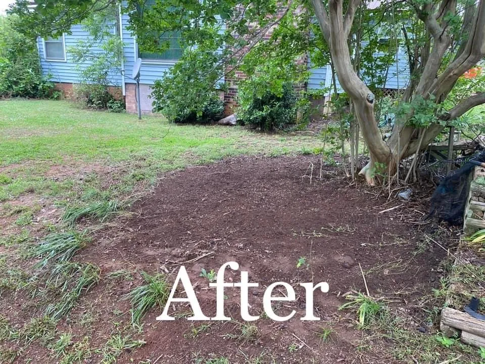 Affordable garden landscaping in Cherryville, NC - Black Hound Junk Removal