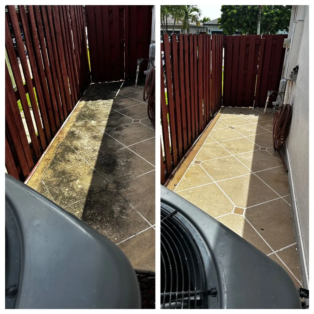 Affordable landscape design in Aventura, FL by Black Kat Pressure Washing and Lawn