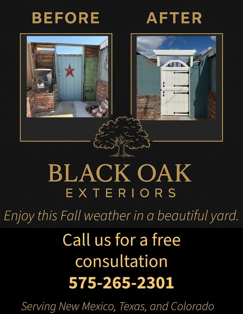 Expert landscaping services experts serving Clovis, NM - Black Oak Exteriors