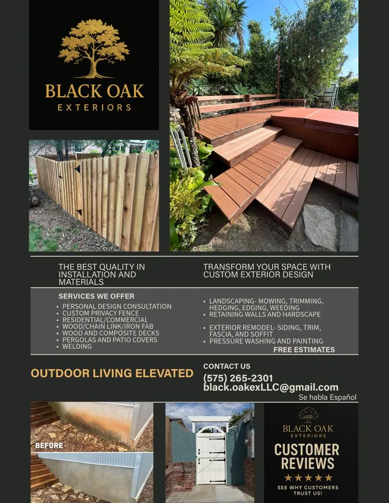 Affordable landscape design in Clovis, NM - Black Oak Exteriors